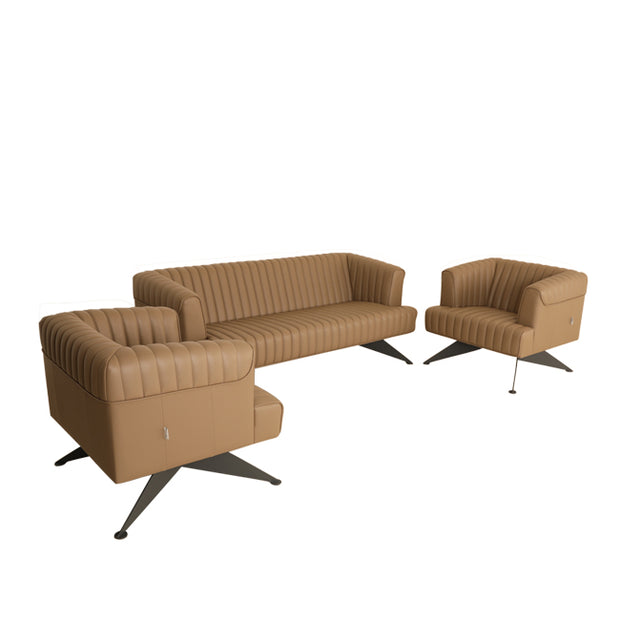 Elegan Ofis Koltuk Takımı Taba 2