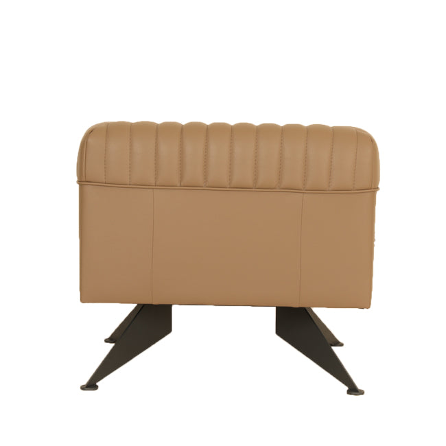 Elegan Tekli Ofis Koltuğu Taba 5