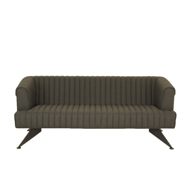 Elegan Üçlü Ofis Kanepesi Antrasit 2