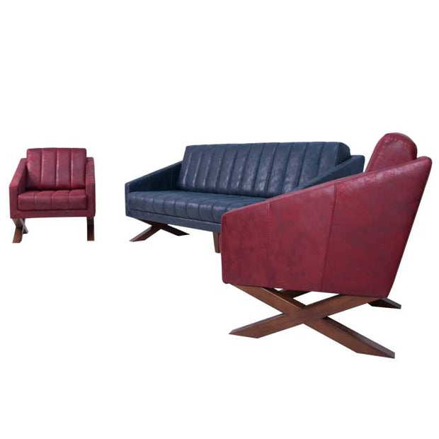 Maxi Ofis Koltuk Takımı Bordo