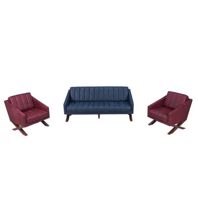 Maxi Ofis Koltuk Takımı Bordo 5