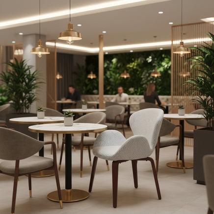 Yonca Ahşap Ayaklı Cafe Koltuğu 3